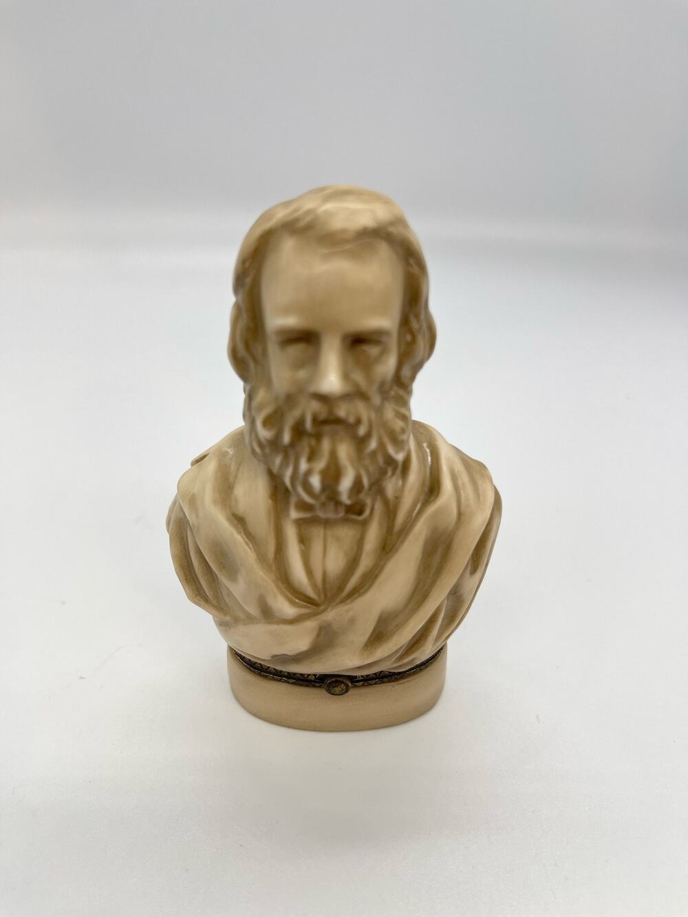 Ulysses S. Grant Statue Bust Porcelain Jewlery Trinket Box by Foreside Civil War
